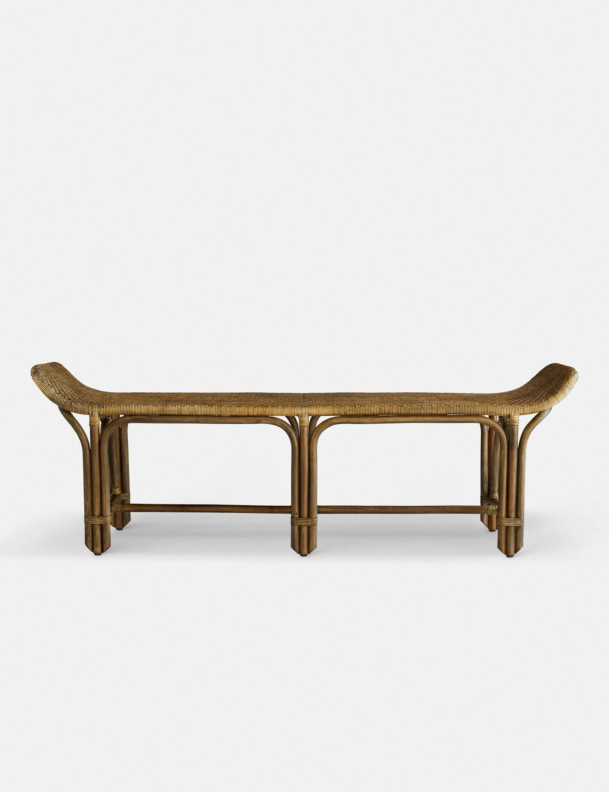 Tucker Indoor / Outdoor Bench by Arteriorsoutdoor wrought iron plant stand