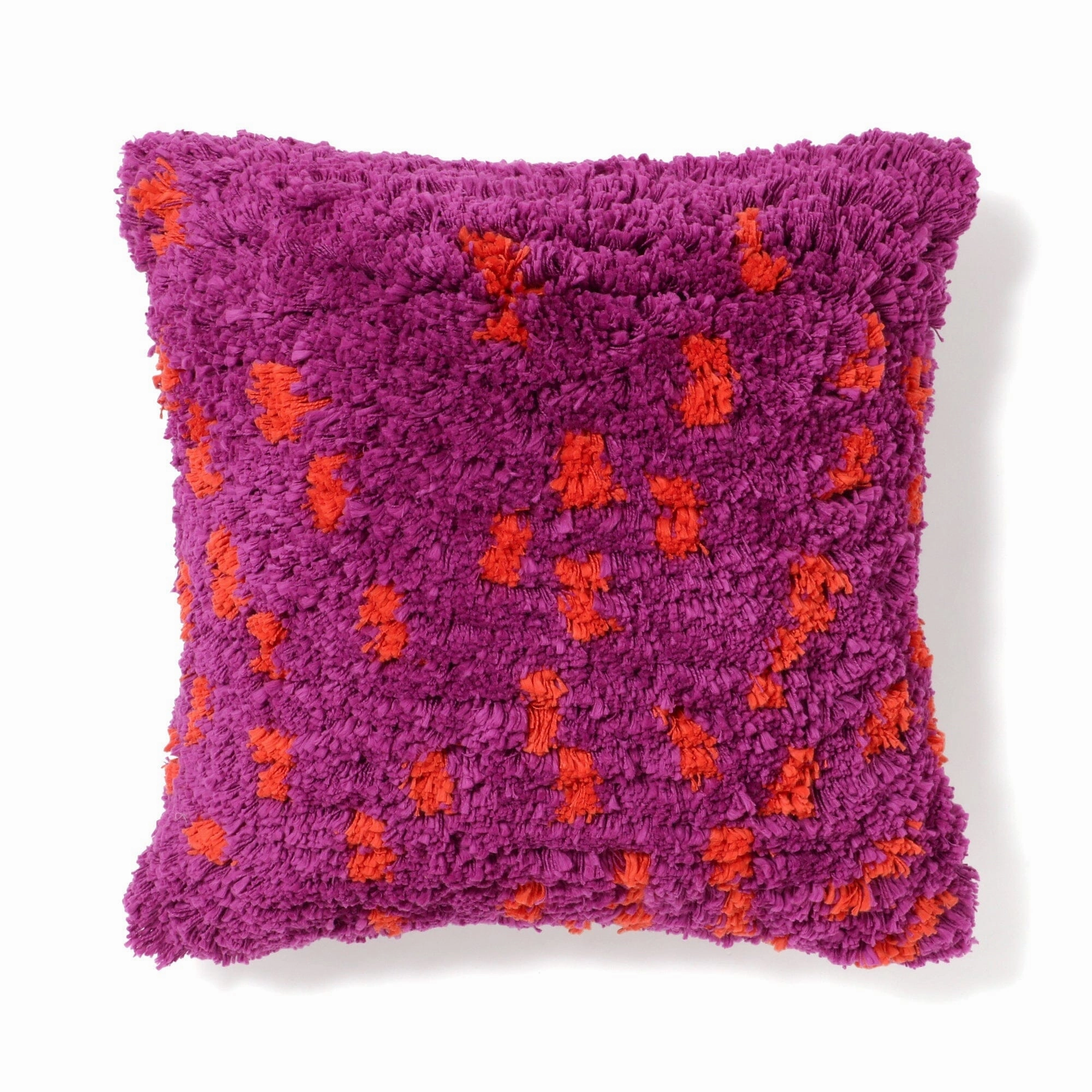 Tuft Dot Cushion Cover 450 x 450  Purplebedding sets ,throw blankets 