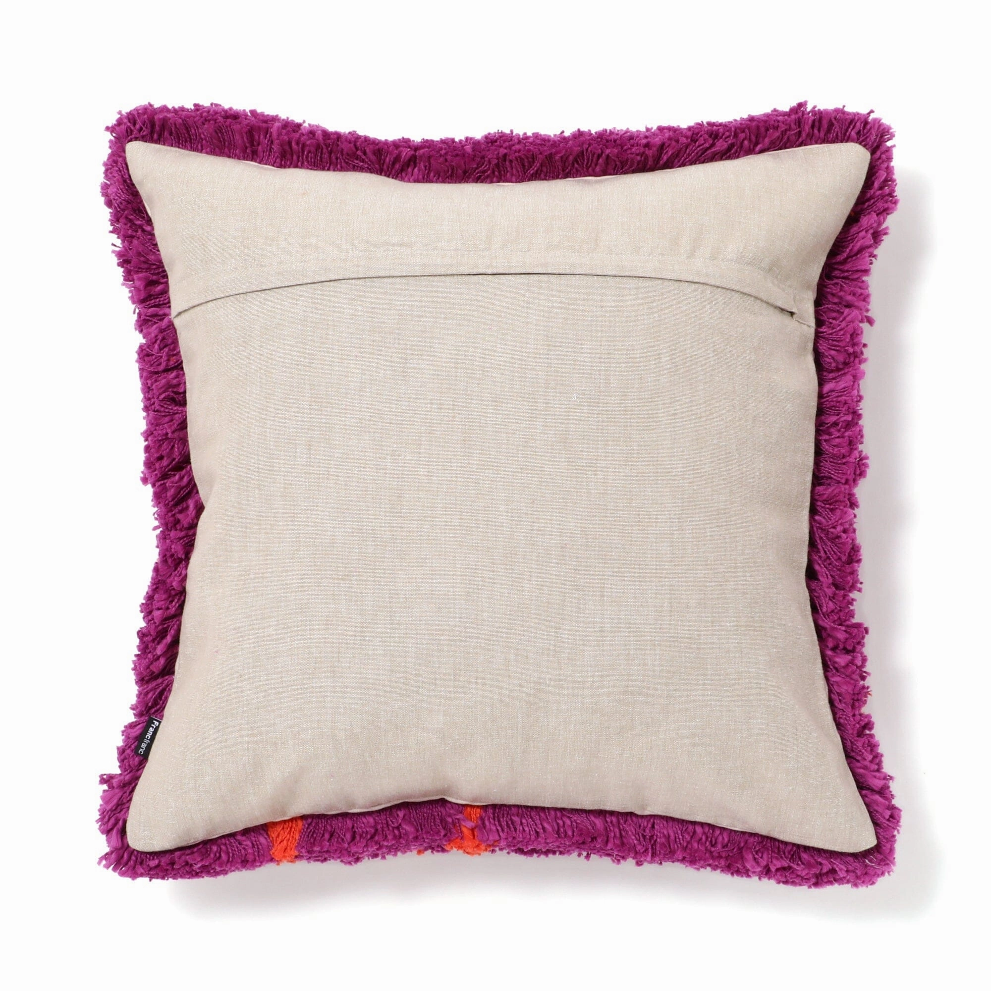 Tuft Dot Cushion Cover 450 x 450  Purple