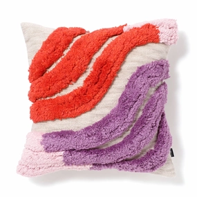 Tuft Drawing Cushion Cover 450 x 450  Multibedding sets ,throw blankets 