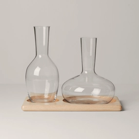 Tuscany Classics 3 pc Carafe Seteaster decorations ,easter centerpiece 