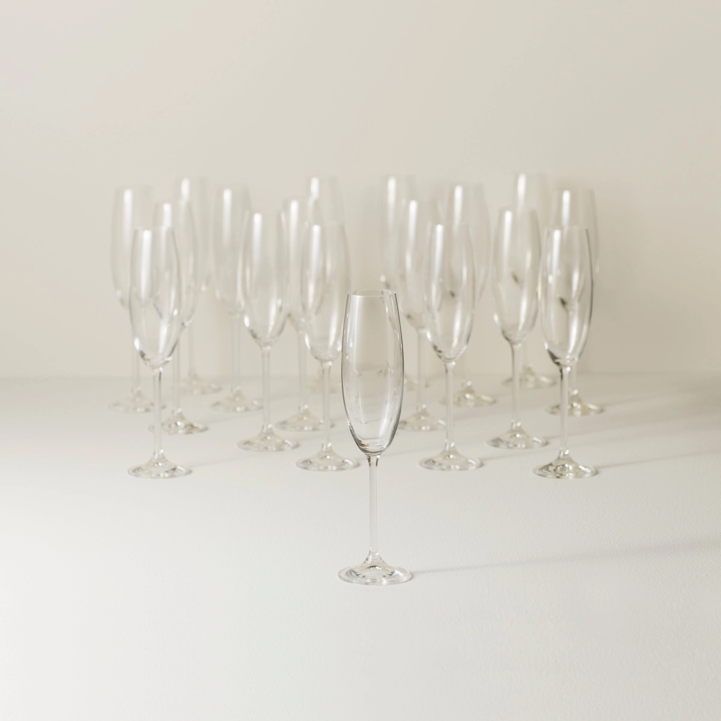 Tuscany Classics Champagne Flute Glasses - Set Of 18glass cups ,personalized mugs 