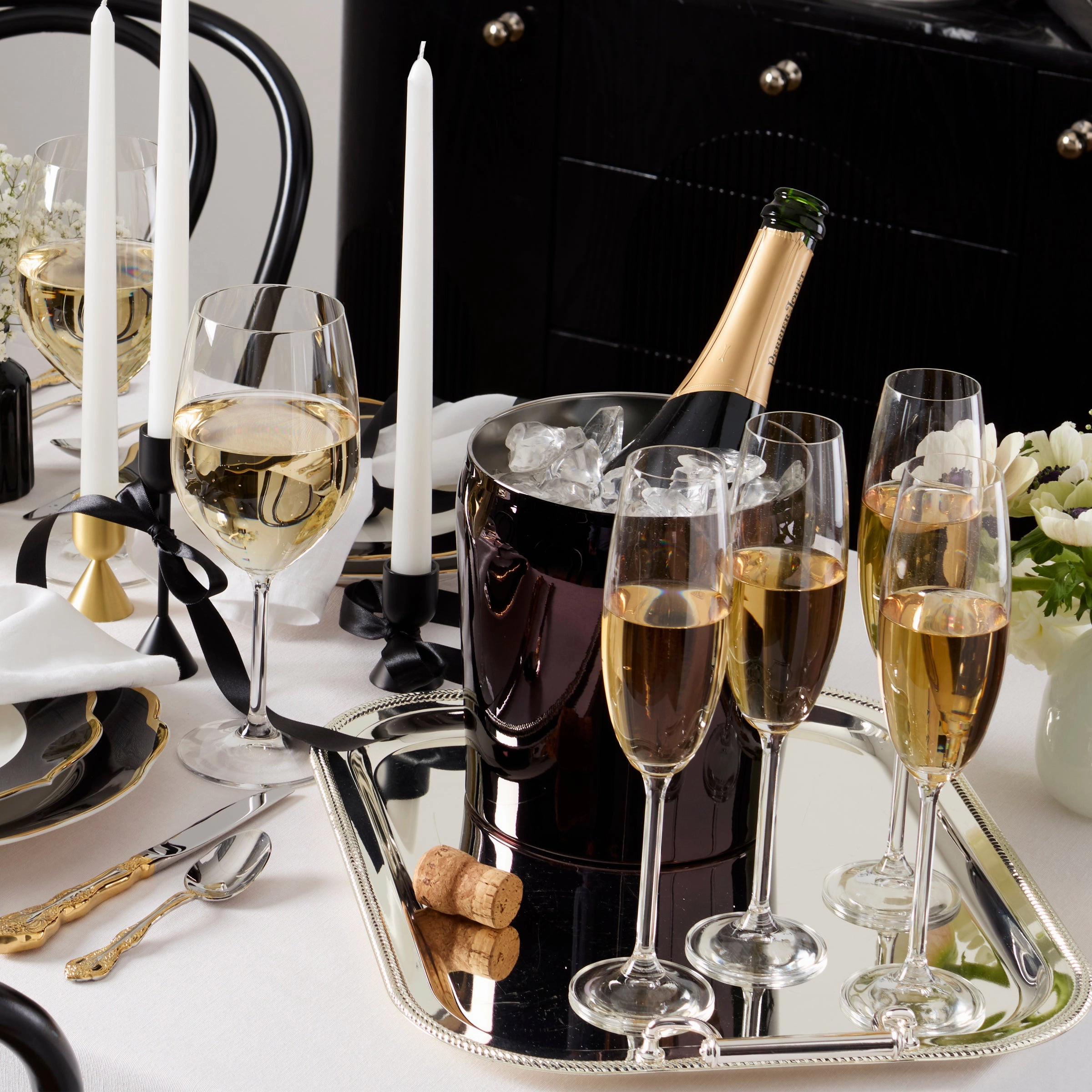Tuscany Classics Champagne Flute Glasses - Set Of 6