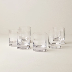 Tuscany Classics Cylinder DOf Glasses - Set Of 6glass cups ,personalized mugs 