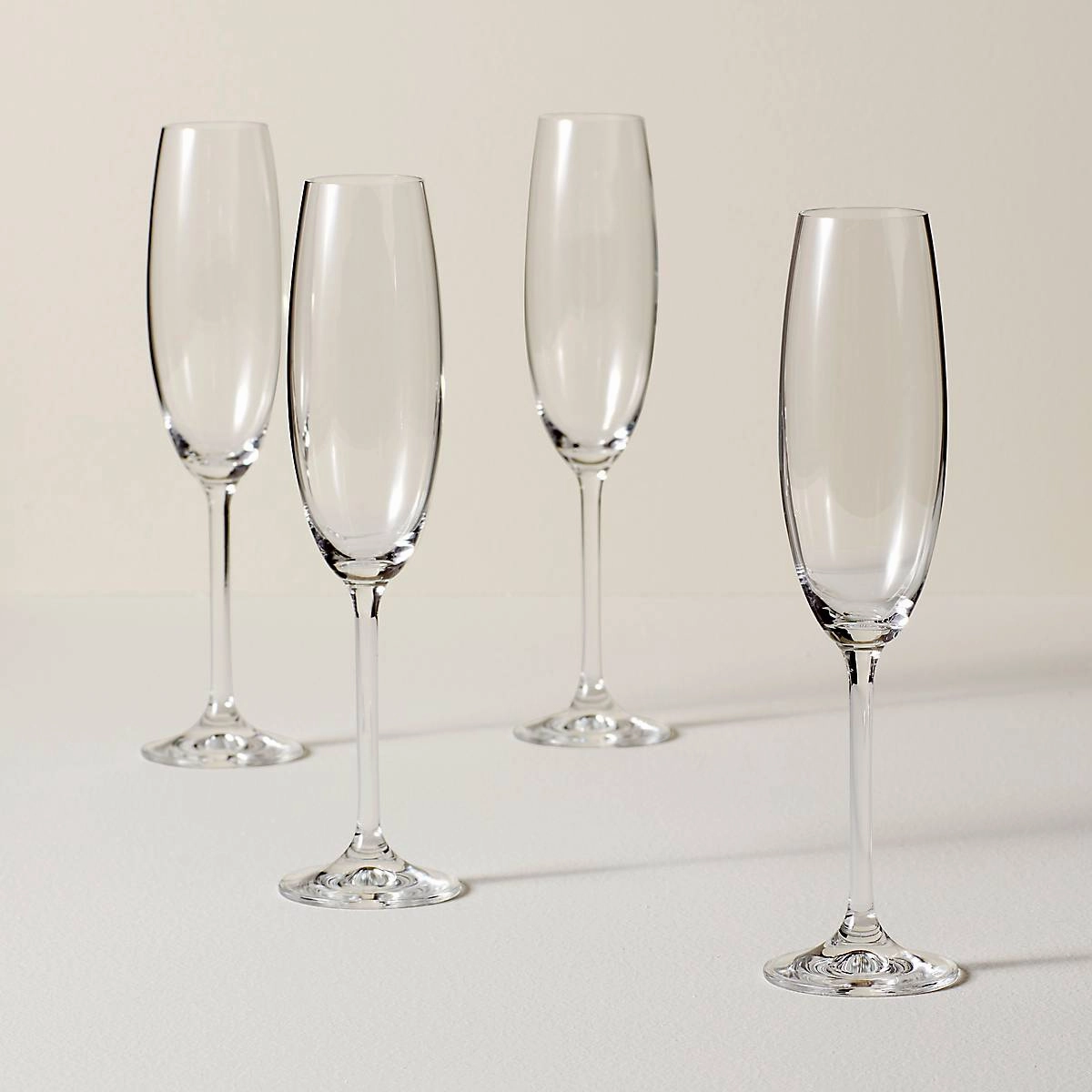 Tuscany Classics Flute Glasses - Set Of 4valentine's day decorations ,valentine's centerpiece 