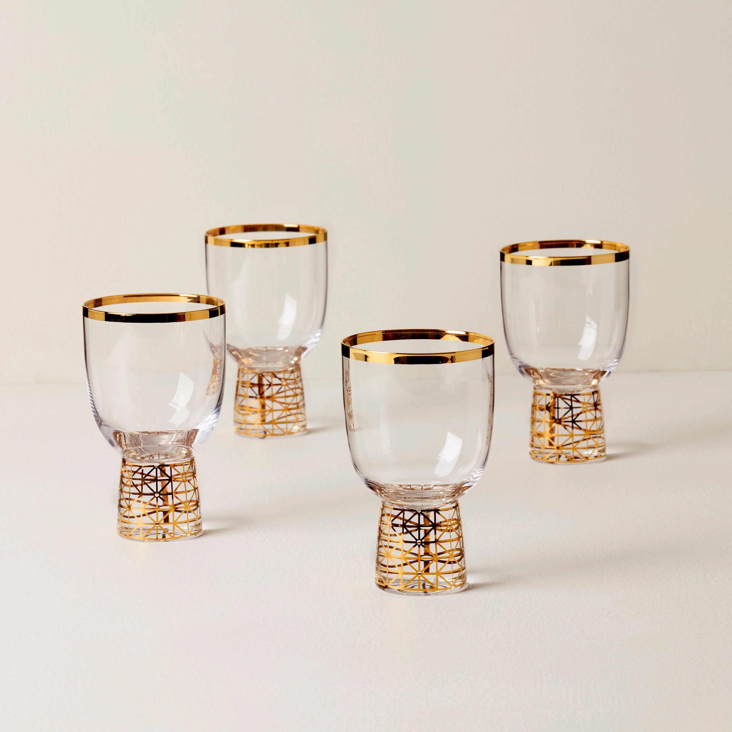 Tuscany Classics Gold Frost Wine Glasses - Set Of 4thanksgiving decor ,thanksgiving centerpiece 