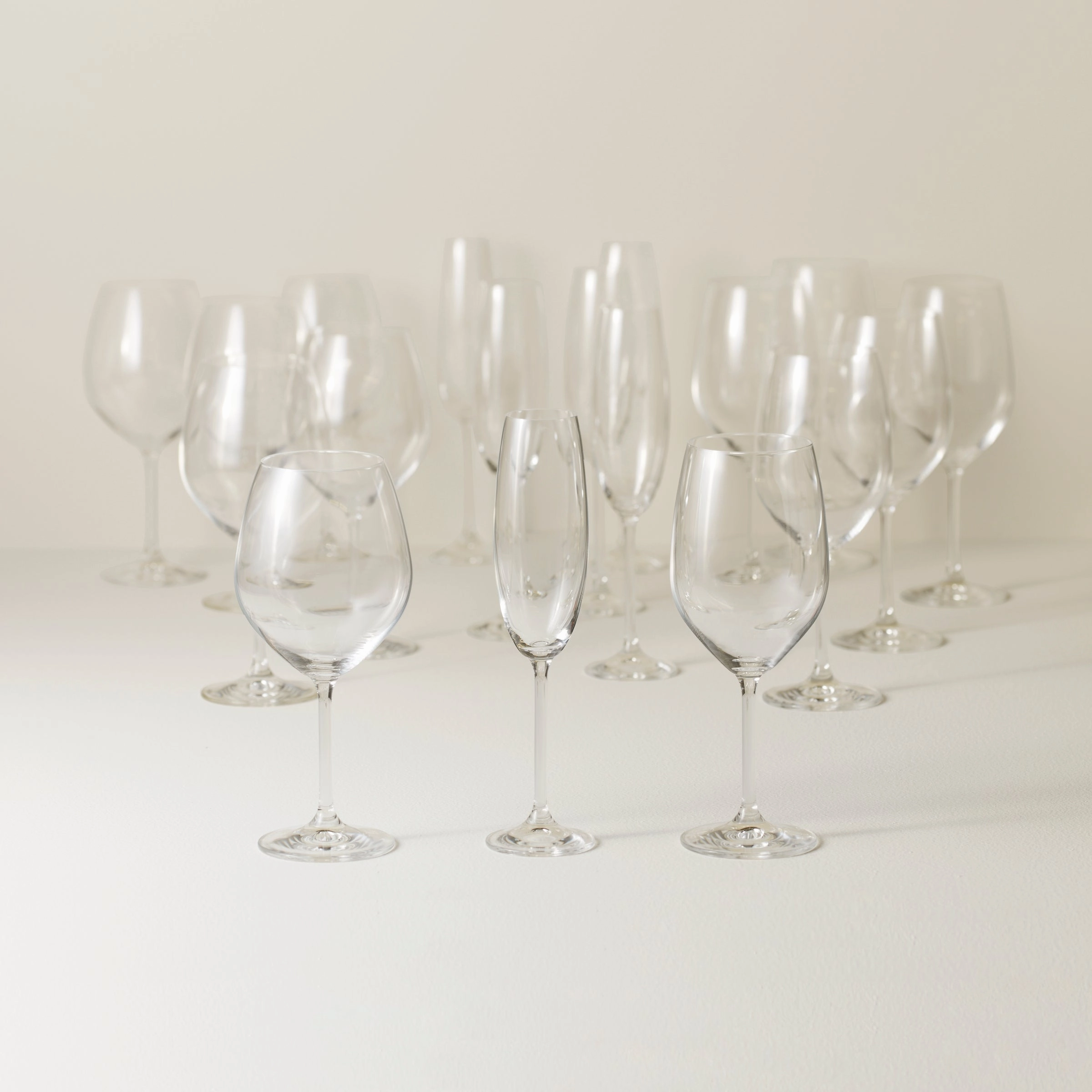 Tuscany Classics Mixed Wine Glasses - Set Of 18thanksgiving decor ,thanksgiving centerpiece 