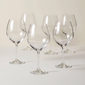 Tuscany Classics Red Wine Glasses - Set Of 6glass cups ,personalized mugs 