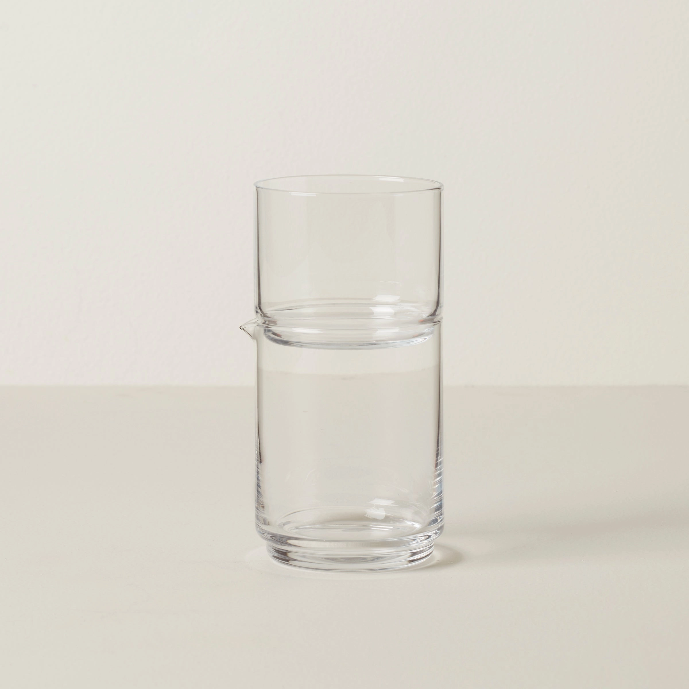 Tuscany Classics Stackable Carafe Setglass cups ,personalized mugs 
