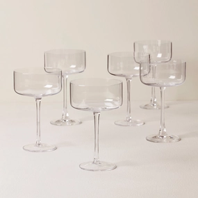 Tuscany Classics Straight Coupe Glasses - Set Of 6glass cups ,personalized mugs 