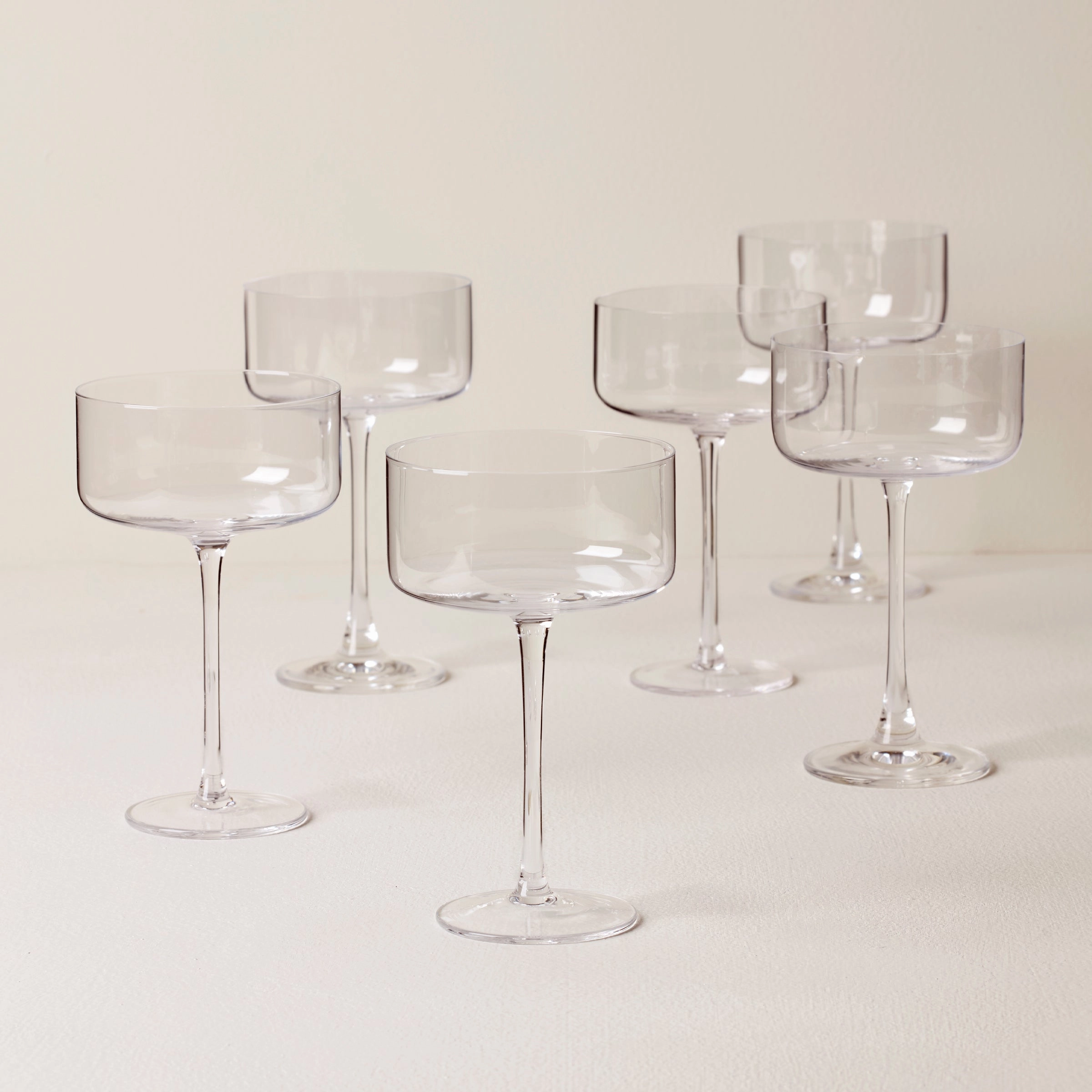 Tuscany Classics Straight Coupe Glasses - Set Of 6glass cups ,personalized mugs 