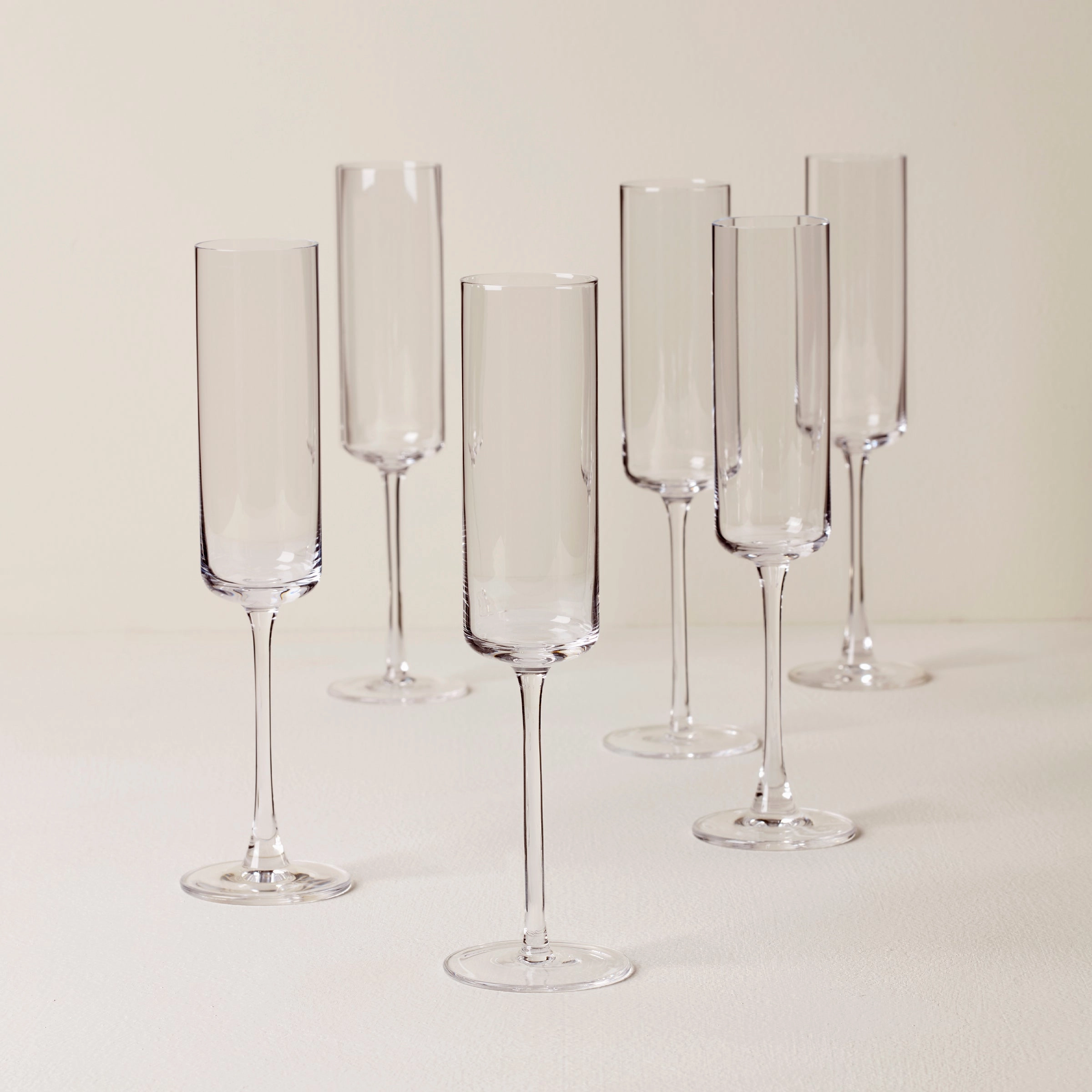 Tuscany Classics Straight Flute Glasses - Set Of 6glass cups ,personalized mugs 