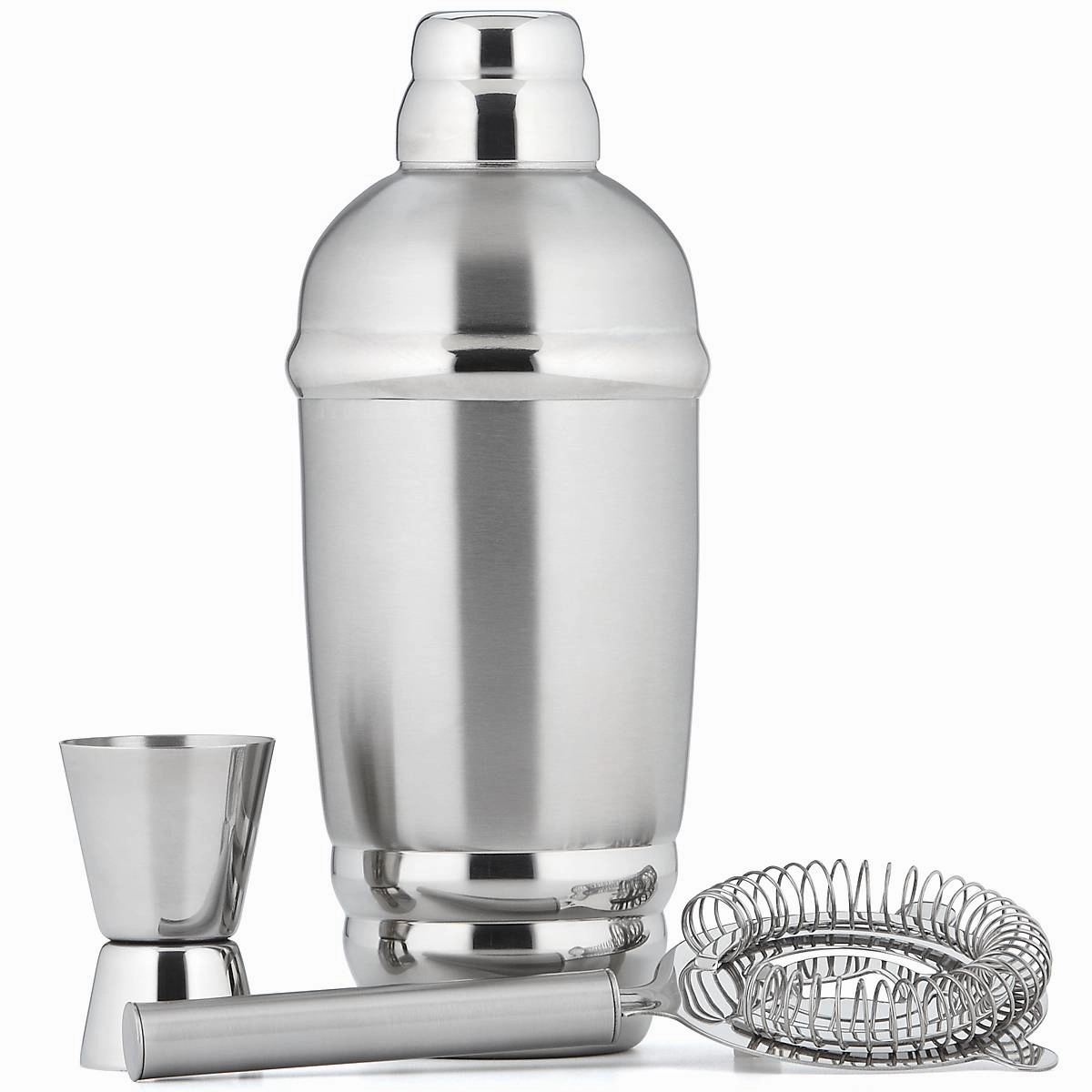 Tuscany Metal Shaker & Strainer Set