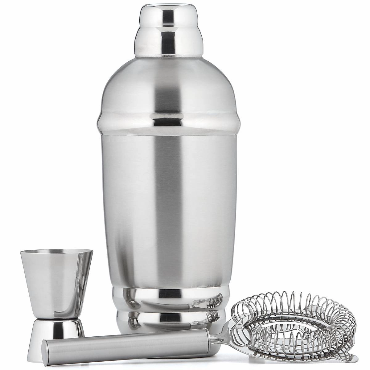 Tuscany Metal Shaker & Strainer Set
