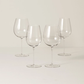 Tuscany Signature Series Warm & Cool Region Wine Glasses - Svalentine's day decorations ,valentine's centerpiece 