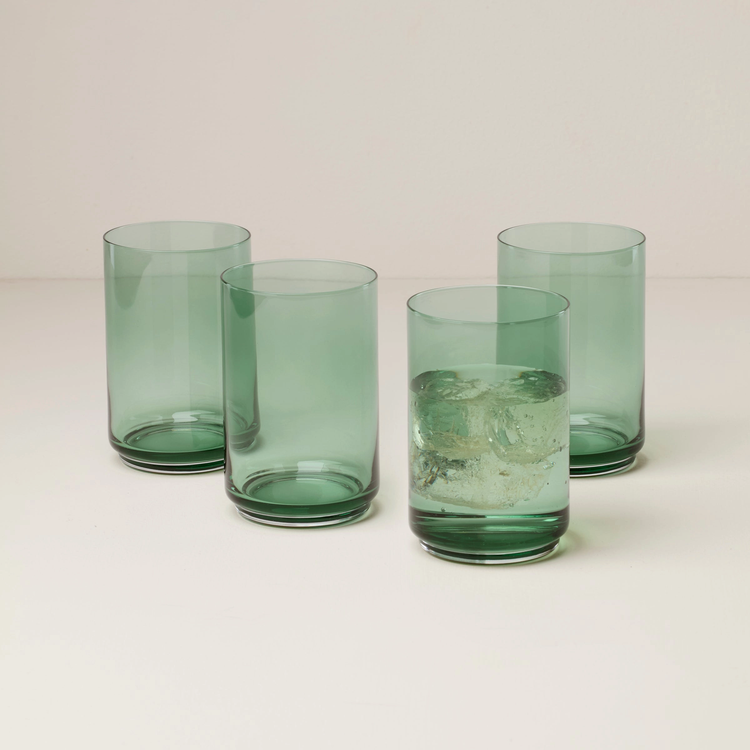 Tuscany Stackable Green Coolers - Set Of 4