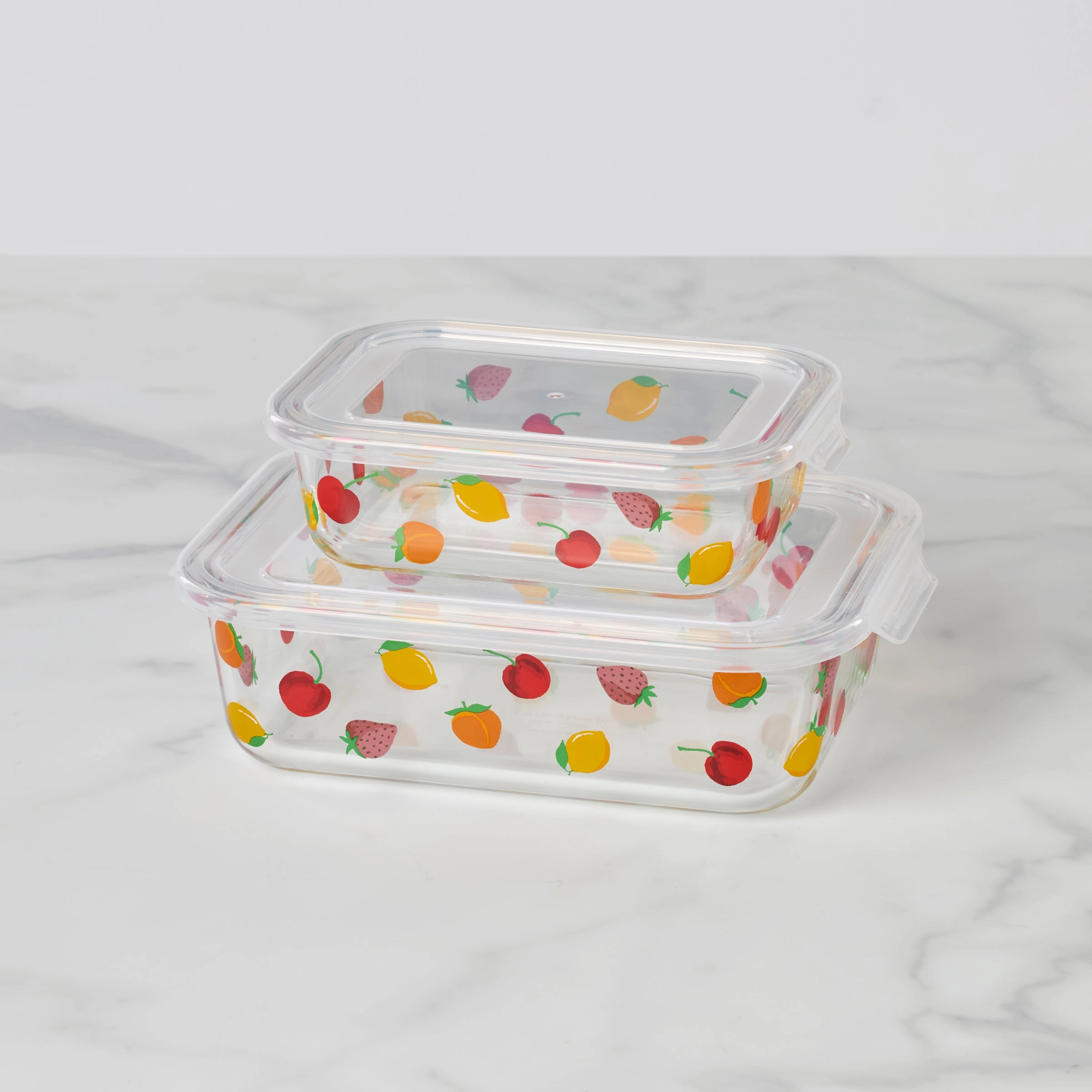 Tutti Fruity 4-Piece Serve & Store Dish Setmodern kitchen decor ,kitchen dinner set ,dinnerware 