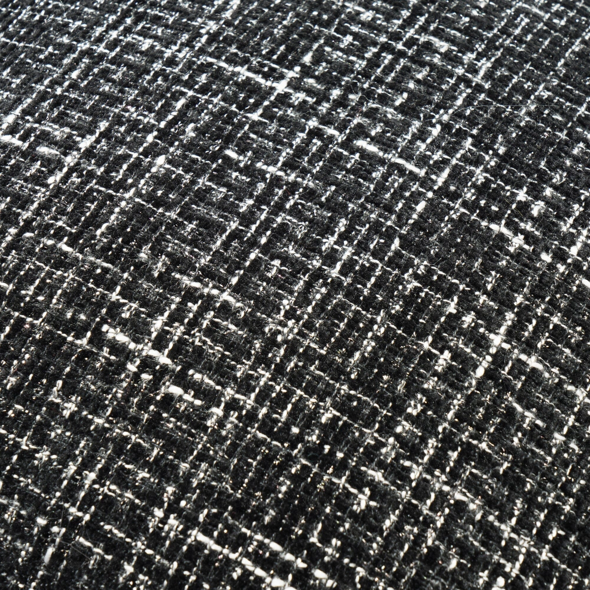 Tweed A Cushion Cover 450 X 450 Black