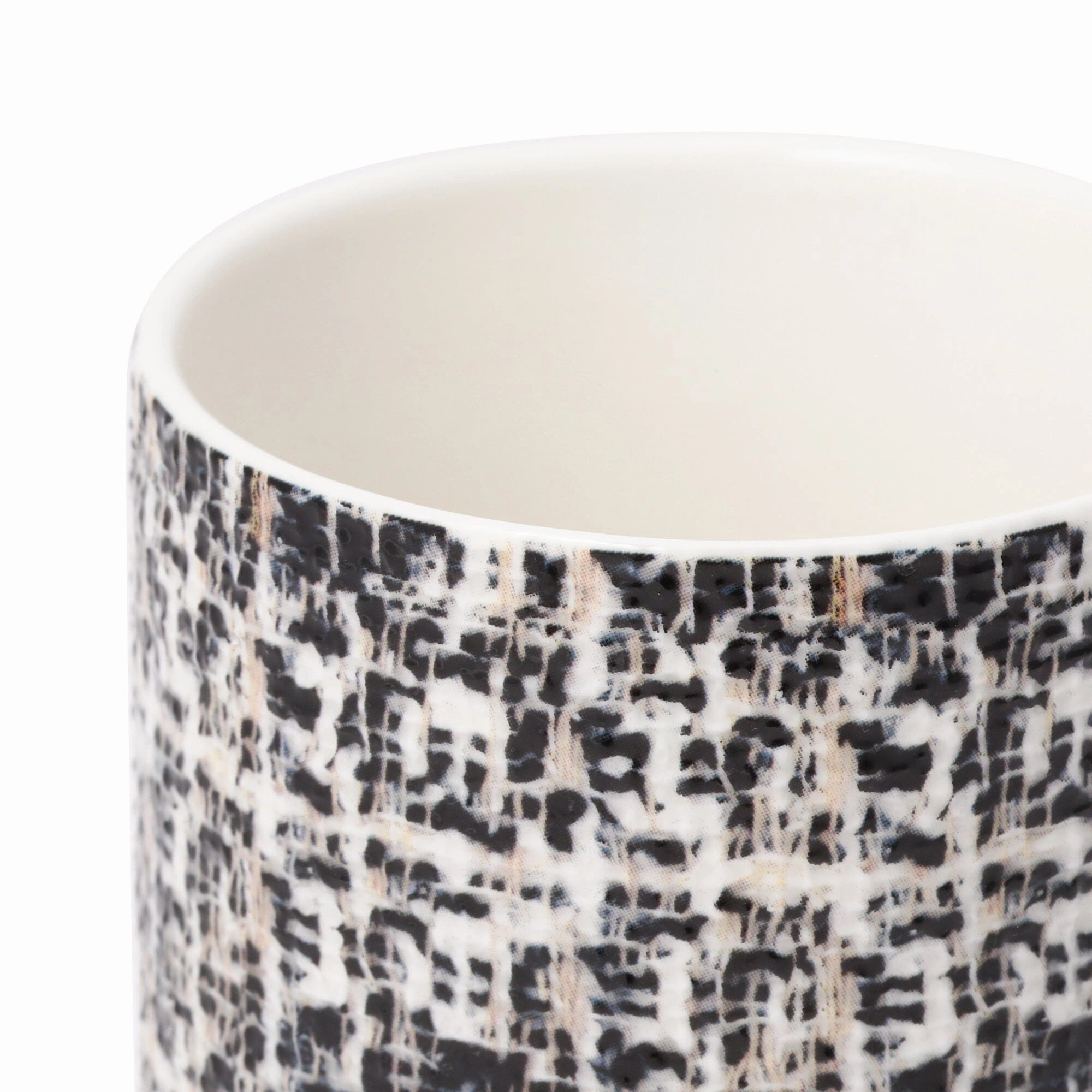 Tweed Mug Black