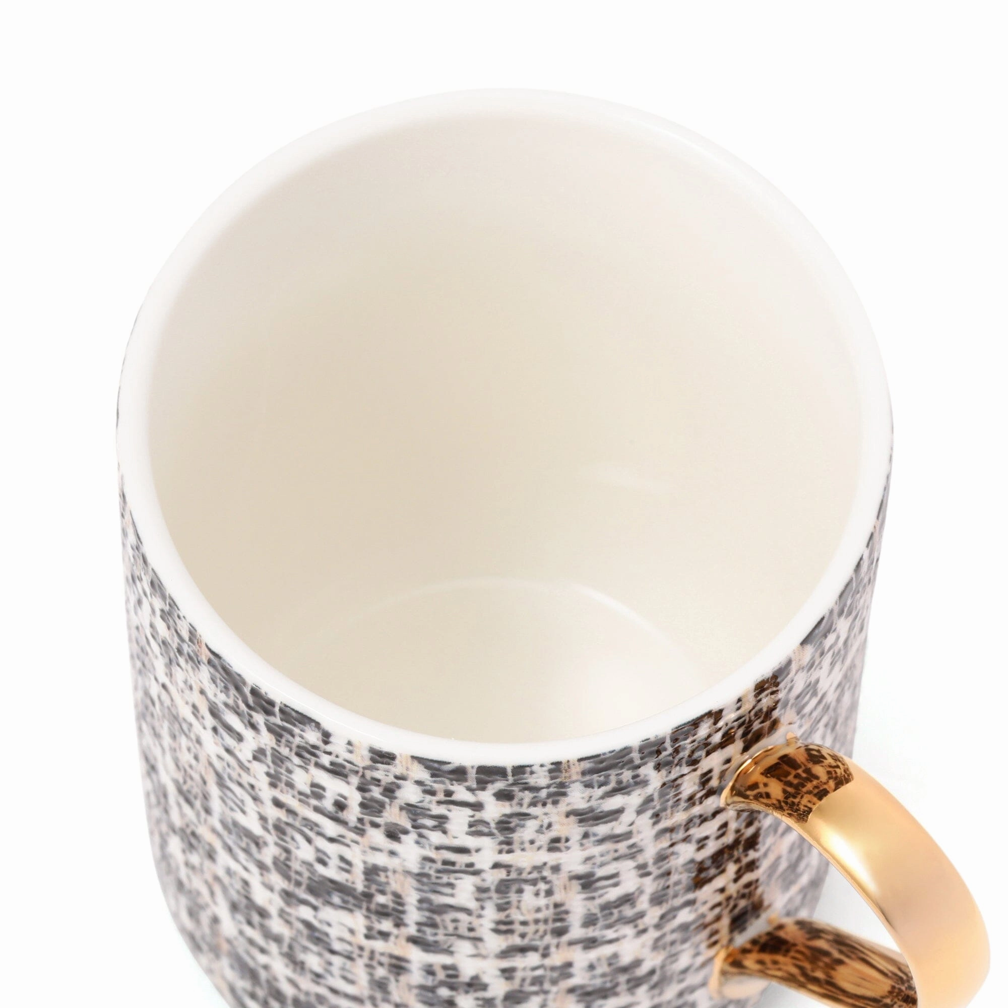 Tweed Mug Black