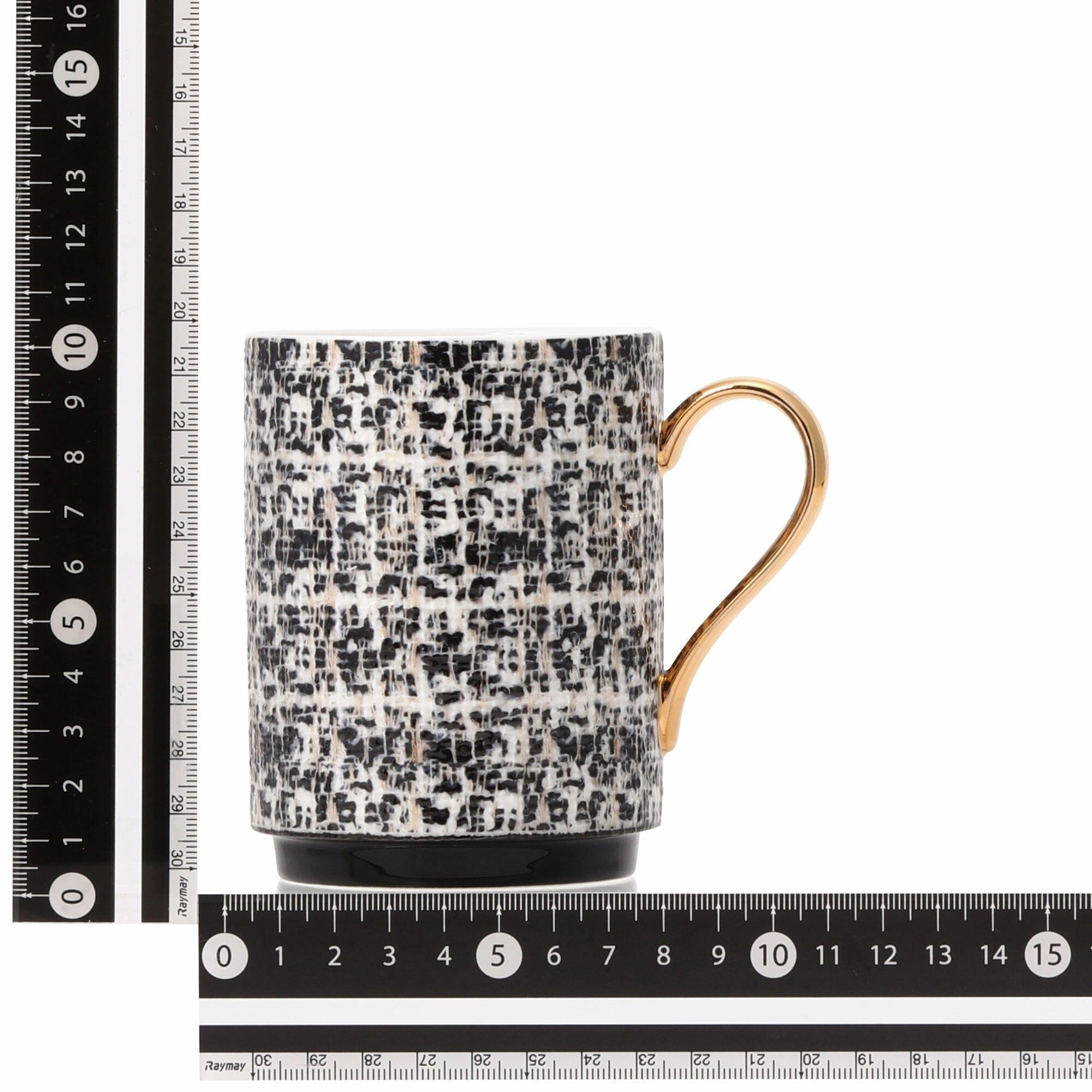 Tweed Mug Black