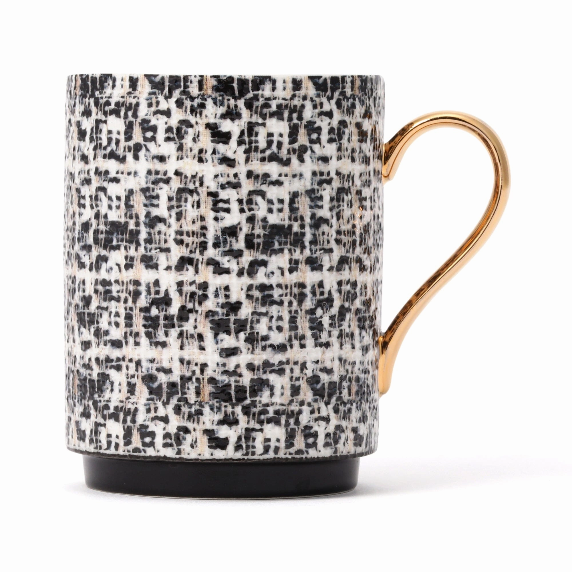 Tweed Mug Black