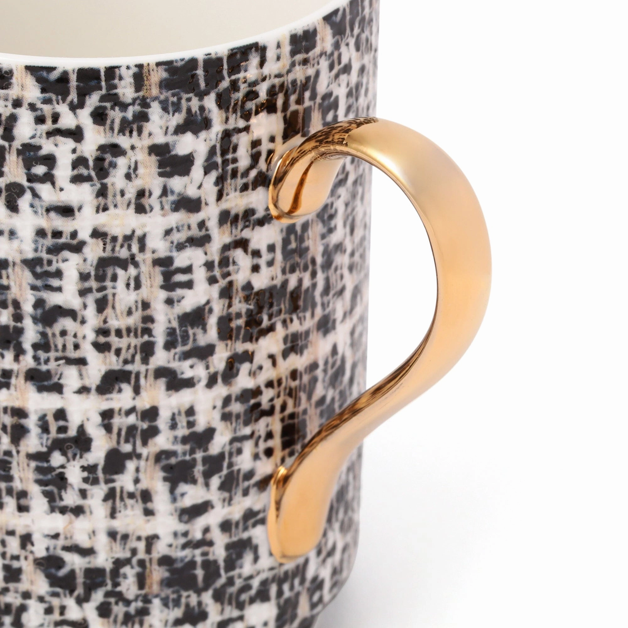 Tweed Mug Black