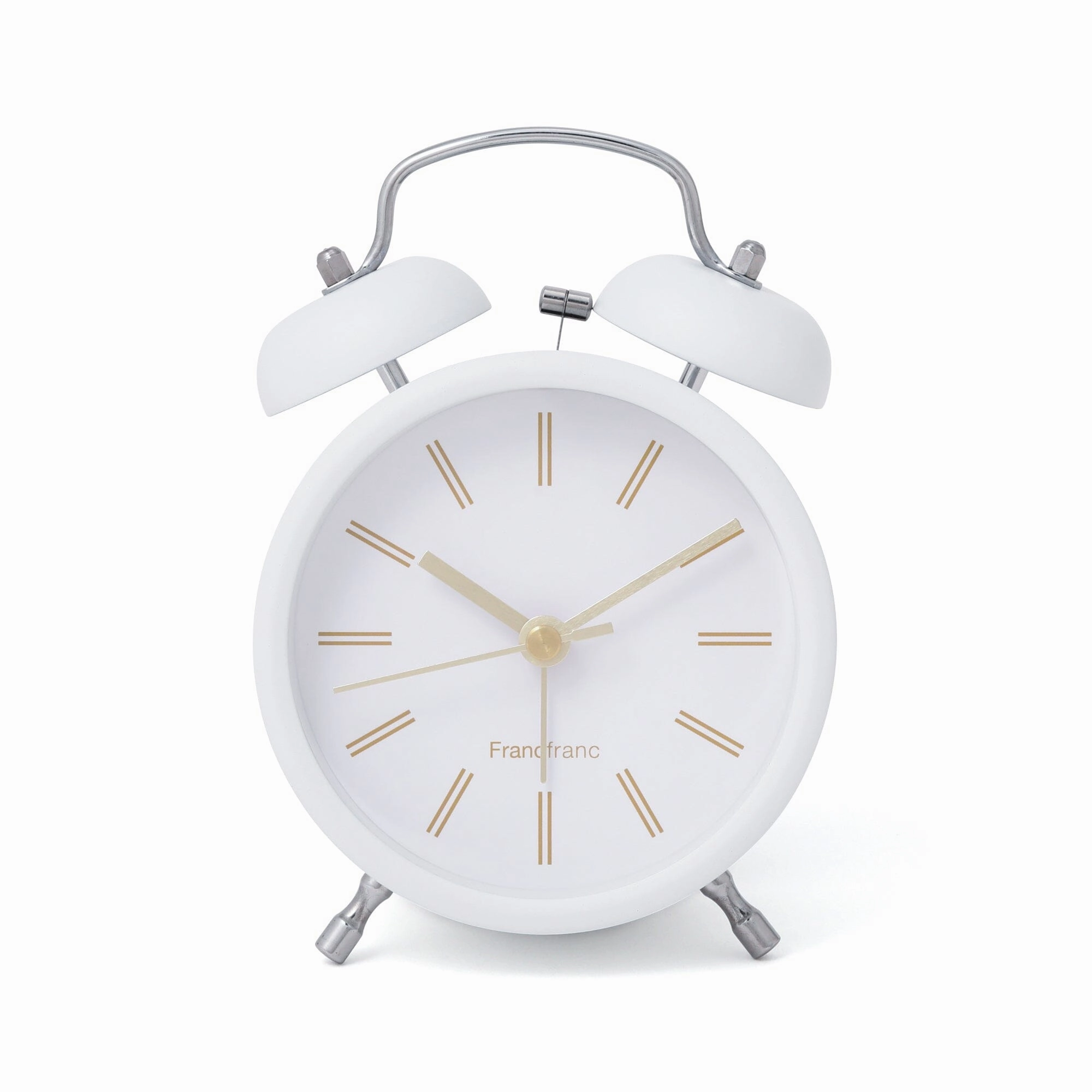 Twin Table Clock Whitehome decor ,wall decor 
