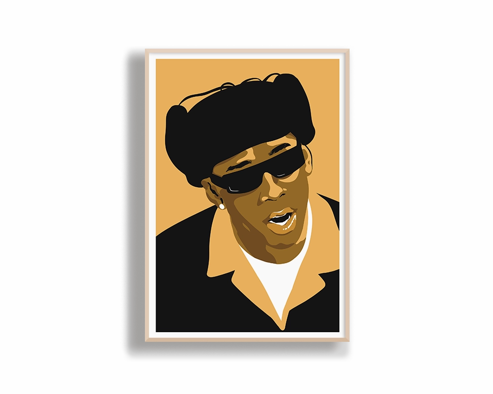 Tyler the Creator Illustrated Portrait