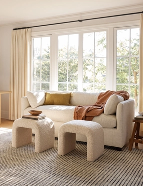 Uma Hand-Knotted Wool Rugmodern color block patchwork rug
