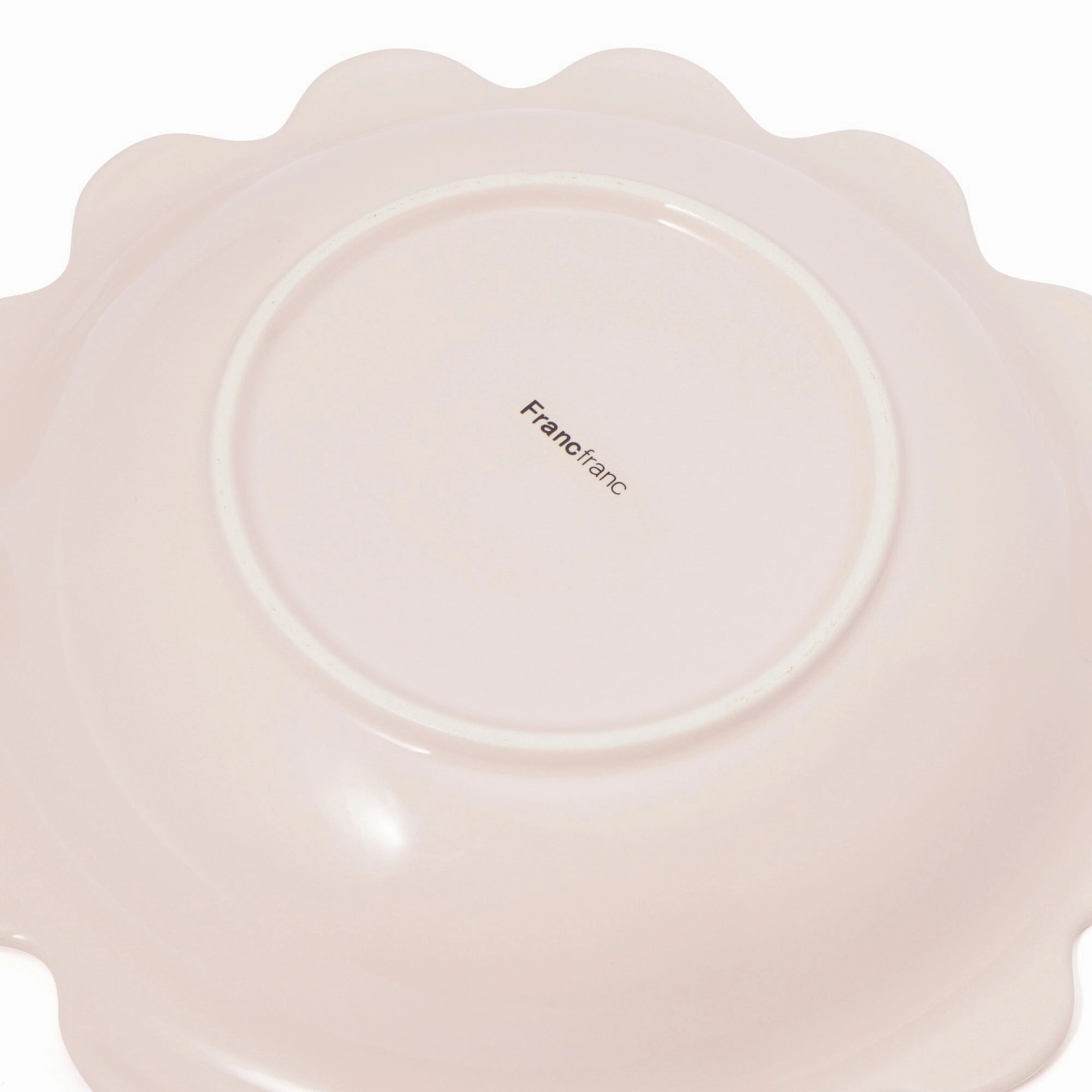 Uneune Deep Plate Large Pink
