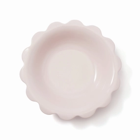 Uneune Deep Plate Small Pinkhand-painted ceramic bowl