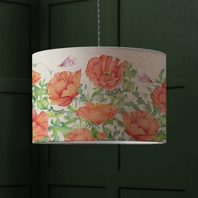 Valeria Eva Printed Lamp Shade Scarletmodern home decor ,home decor for bedroom 