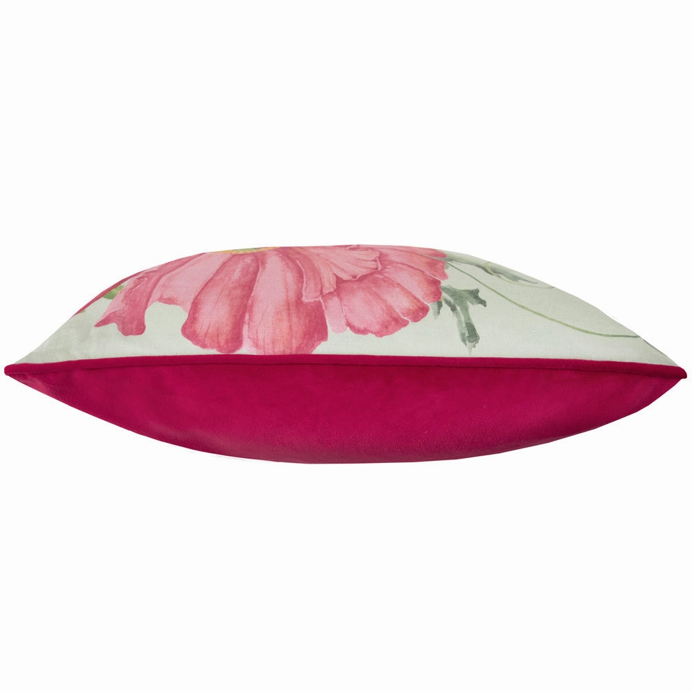 Valeria Printed Piped Cushion Sage
