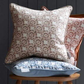 Vali Printed Piped Cushion Stonebedding sets ,throw blankets 