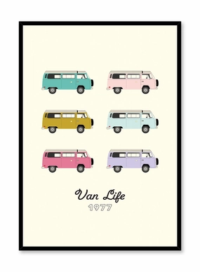 Van Life, Posterpop culture themed posters