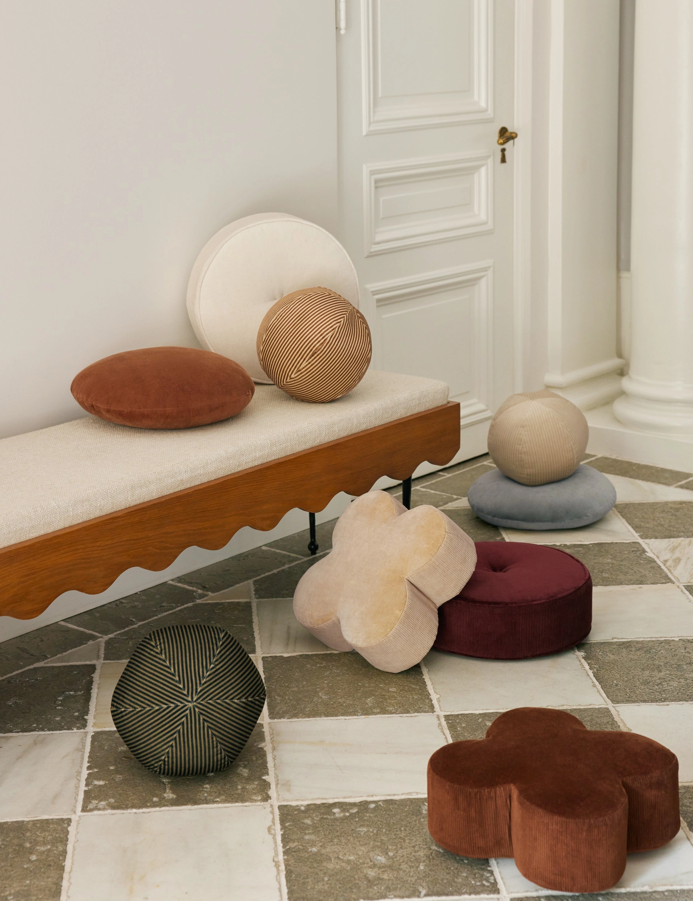 Velvet Clover Pillow by Sarah Sherman Samuel