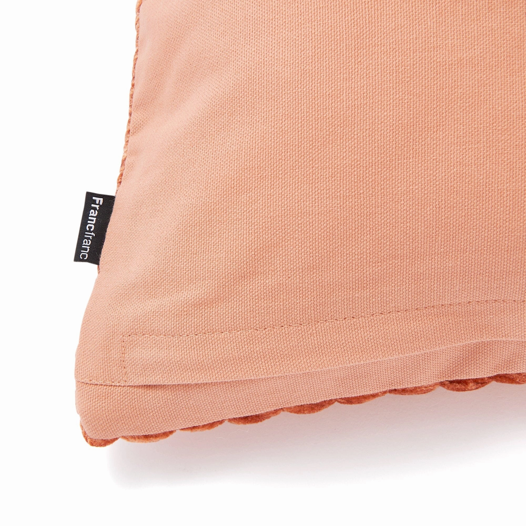 Velvet Gather Cushion Cover 450 X 450 Orange