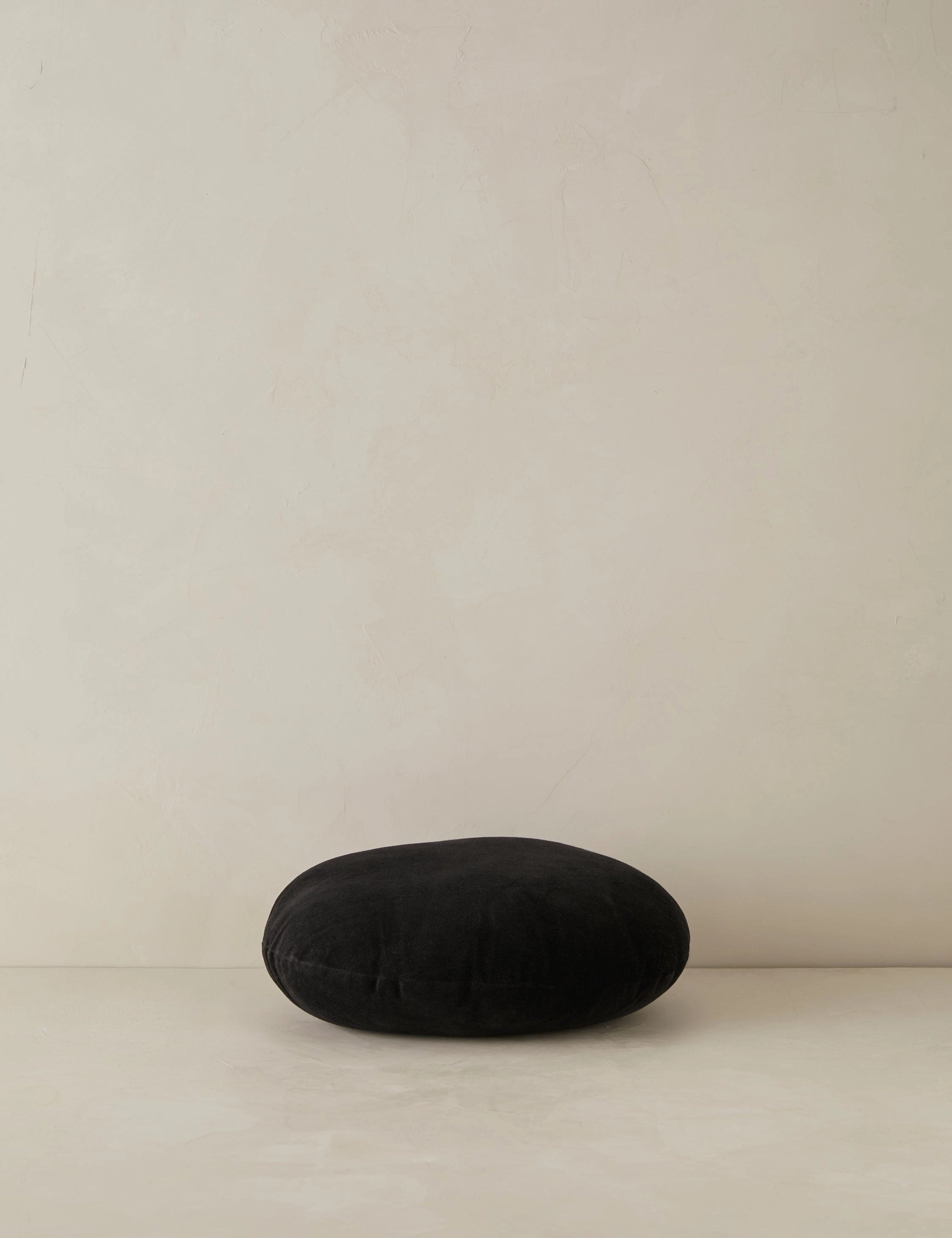 Velvet Round Pillow by Sarah Sherman Samuel