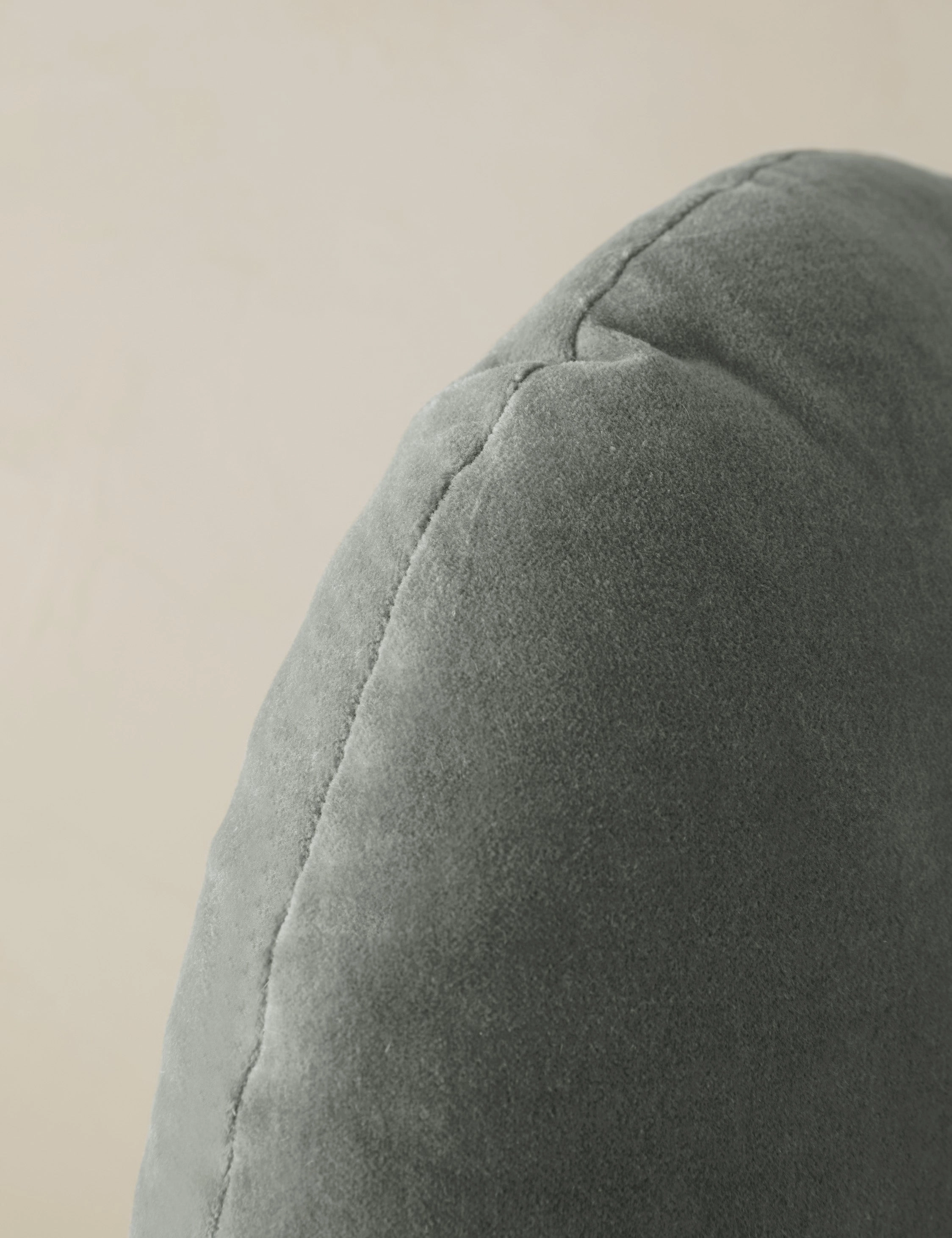 Velvet Round Pillow by Sarah Sherman Samuel
