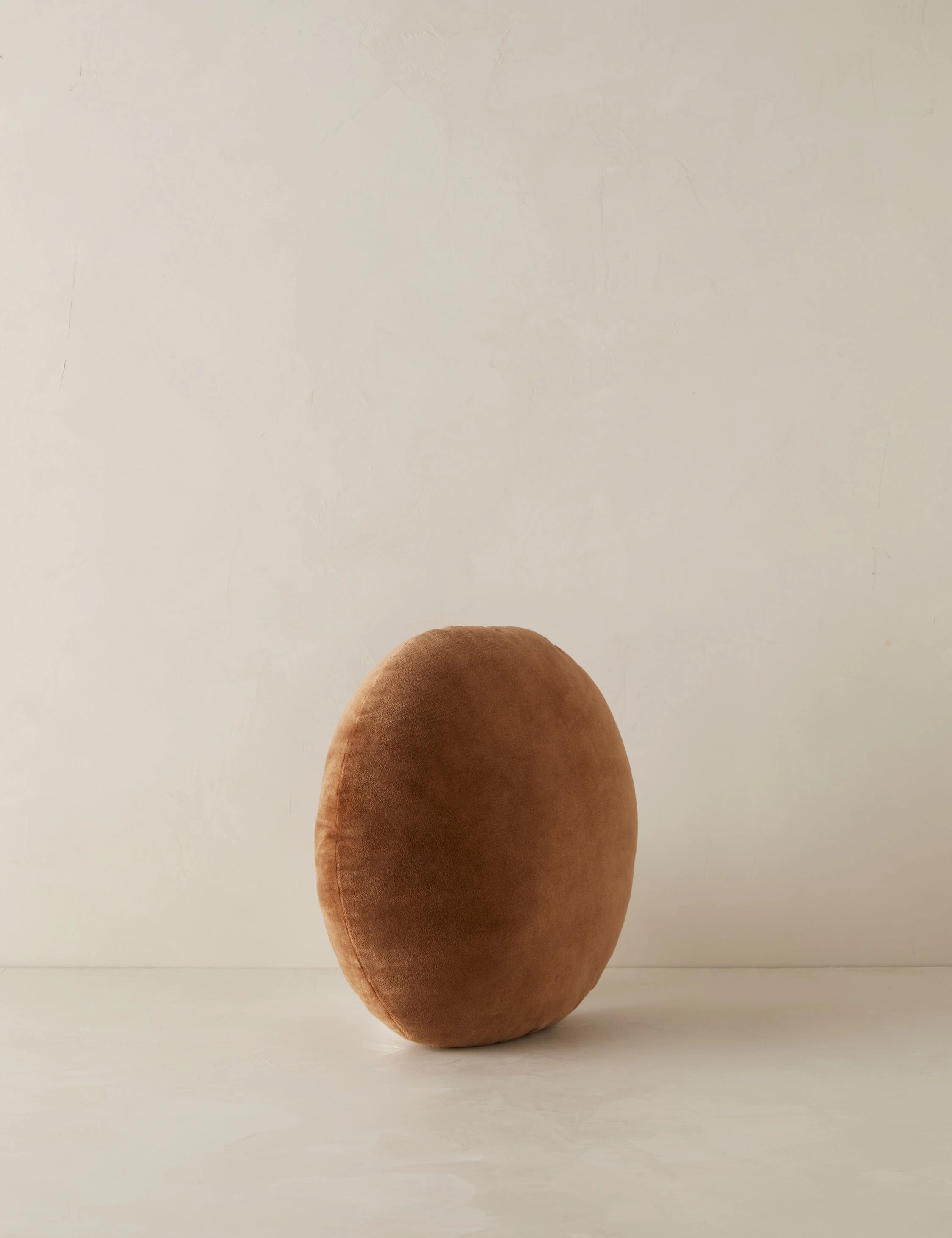 Velvet Round Pillow by Sarah Sherman Samuel