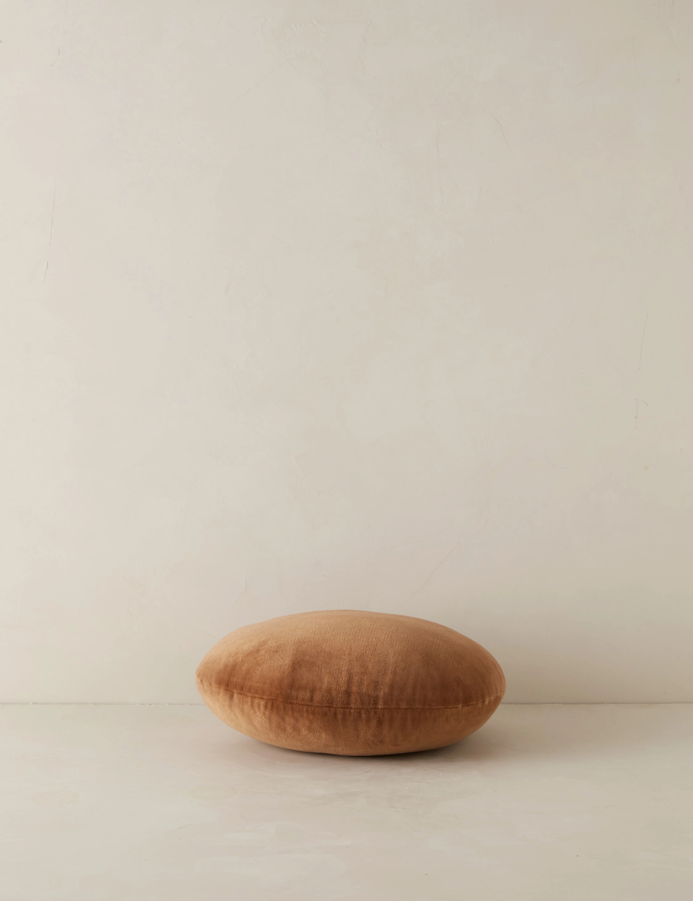Velvet Round Pillow by Sarah Sherman Samuel