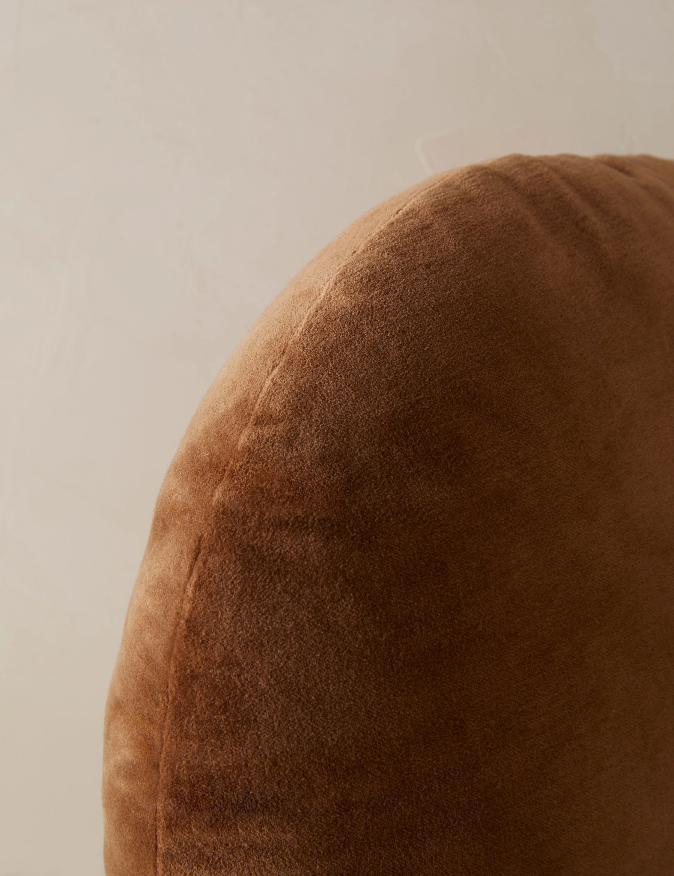 Velvet Round Pillow by Sarah Sherman Samuel