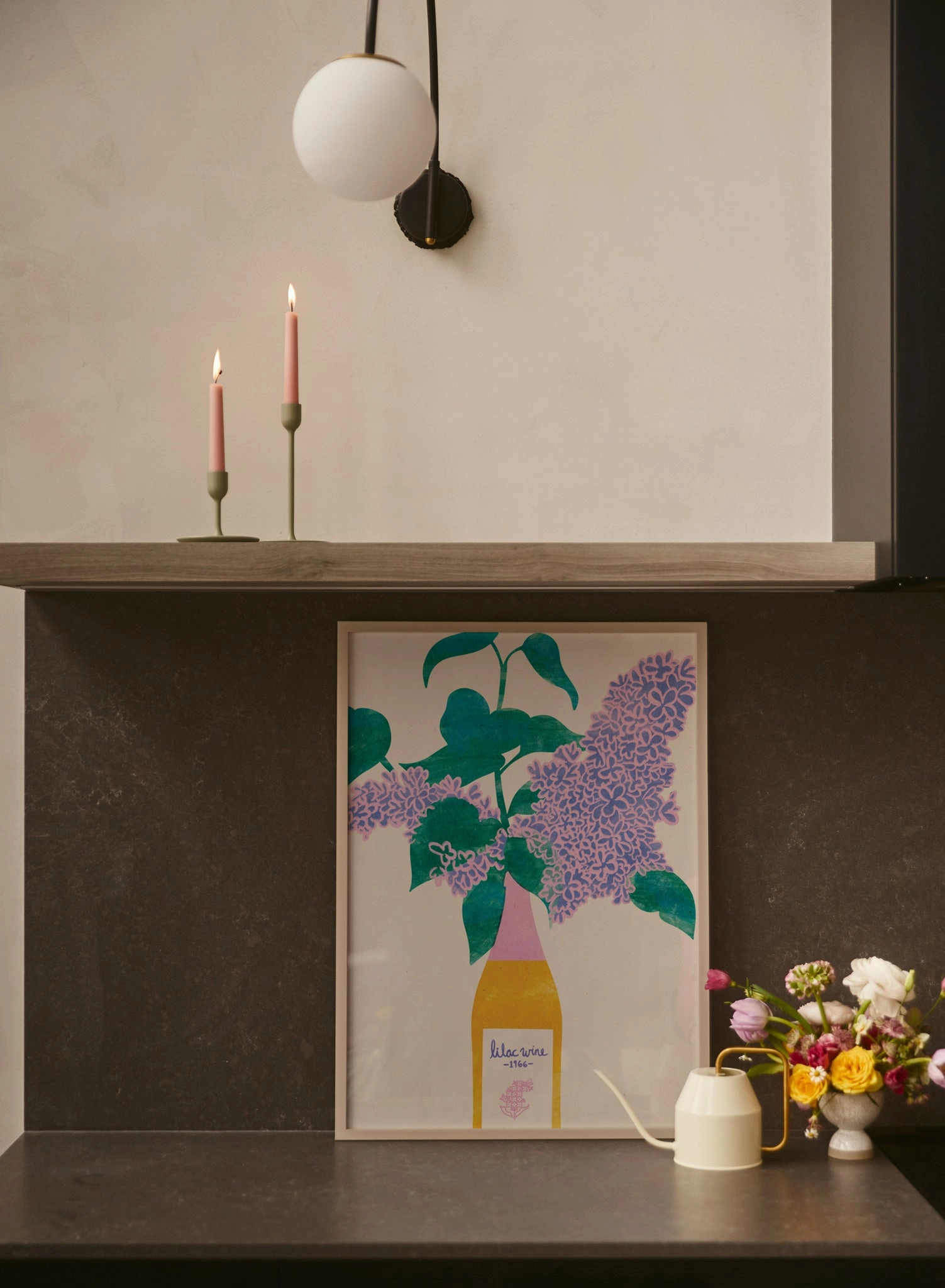 Verbena & Vino, Poster
