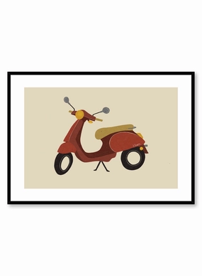 Vespa Life, Posterpop culture themed posters