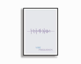 Vibe Frequency 2modern abstract painting decor
