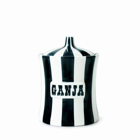 Vice Ganja Canisterglass jar ,jar with lid 