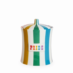 Vice Pride Canisterglass jar ,jar with lid 