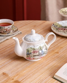 Victorian Carriage Ceramic Kettlemodern kitchen decor ,kitchen dinner set ,dinnerware 