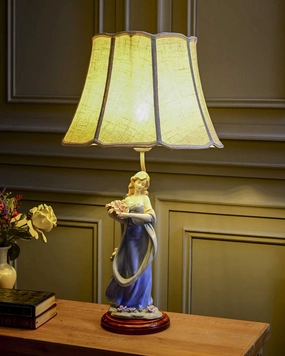 Victorian Lady - Fine Porcelain Table Lampmodern wall lamp,smart wall lamp